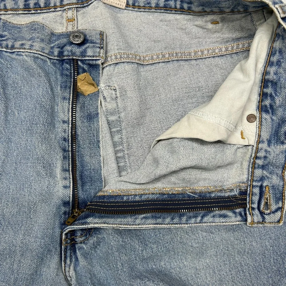 Levi's 560 Loose‎ Fit Tapered Leg Jeans Men Blue Denim Pockets Classic - 37X31.5
